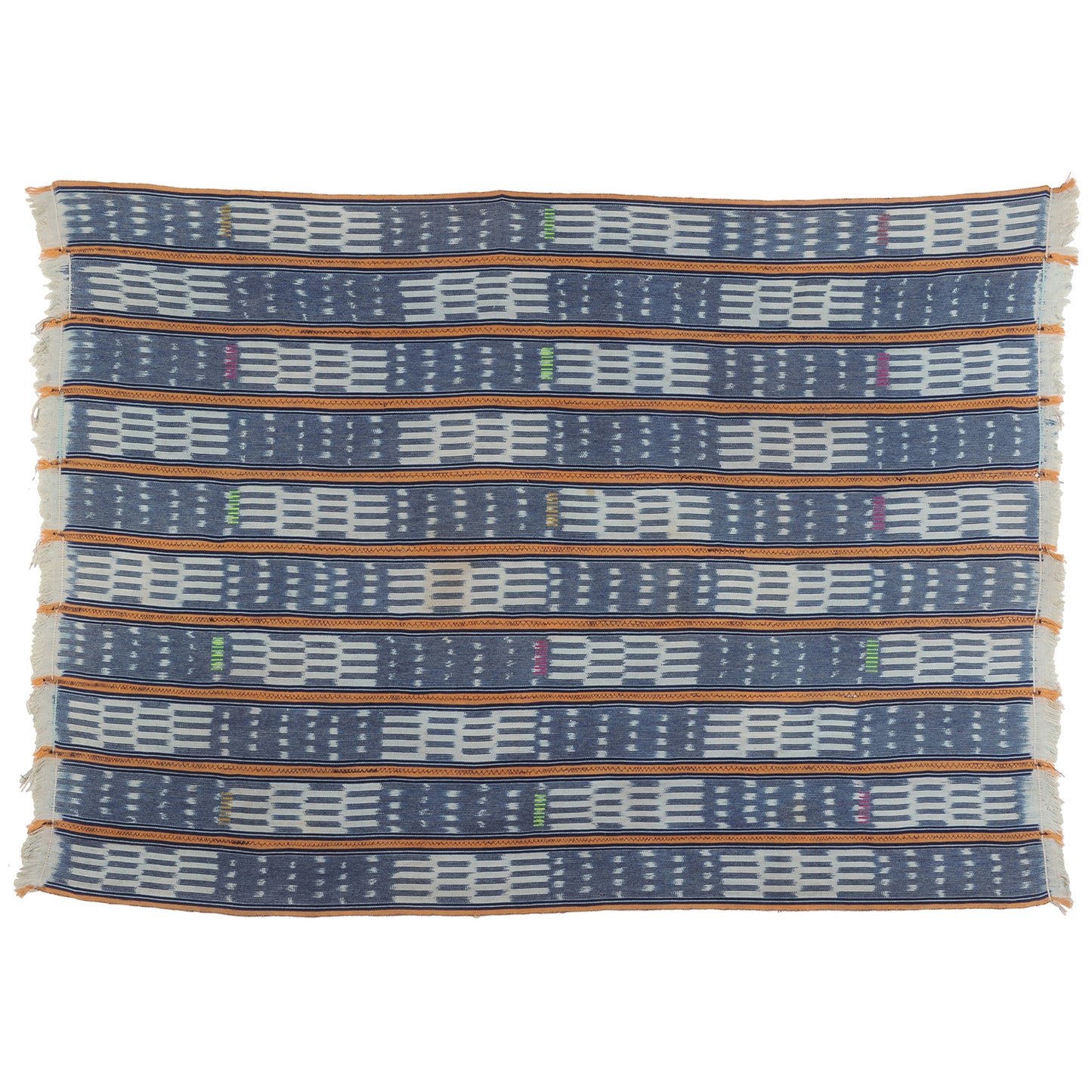 Exquisite Handwoven Baule Cloth From Ivory Coast - A Timeless African Heirloom