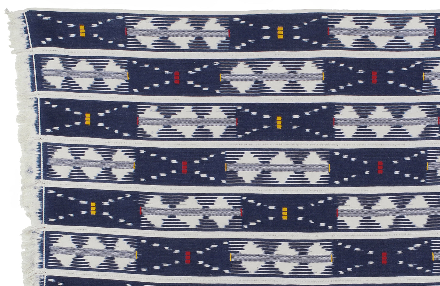 Vintage Handwoven Baule Cloth – 61″ × 44″, Côte d’Ivoire Heritage Piece