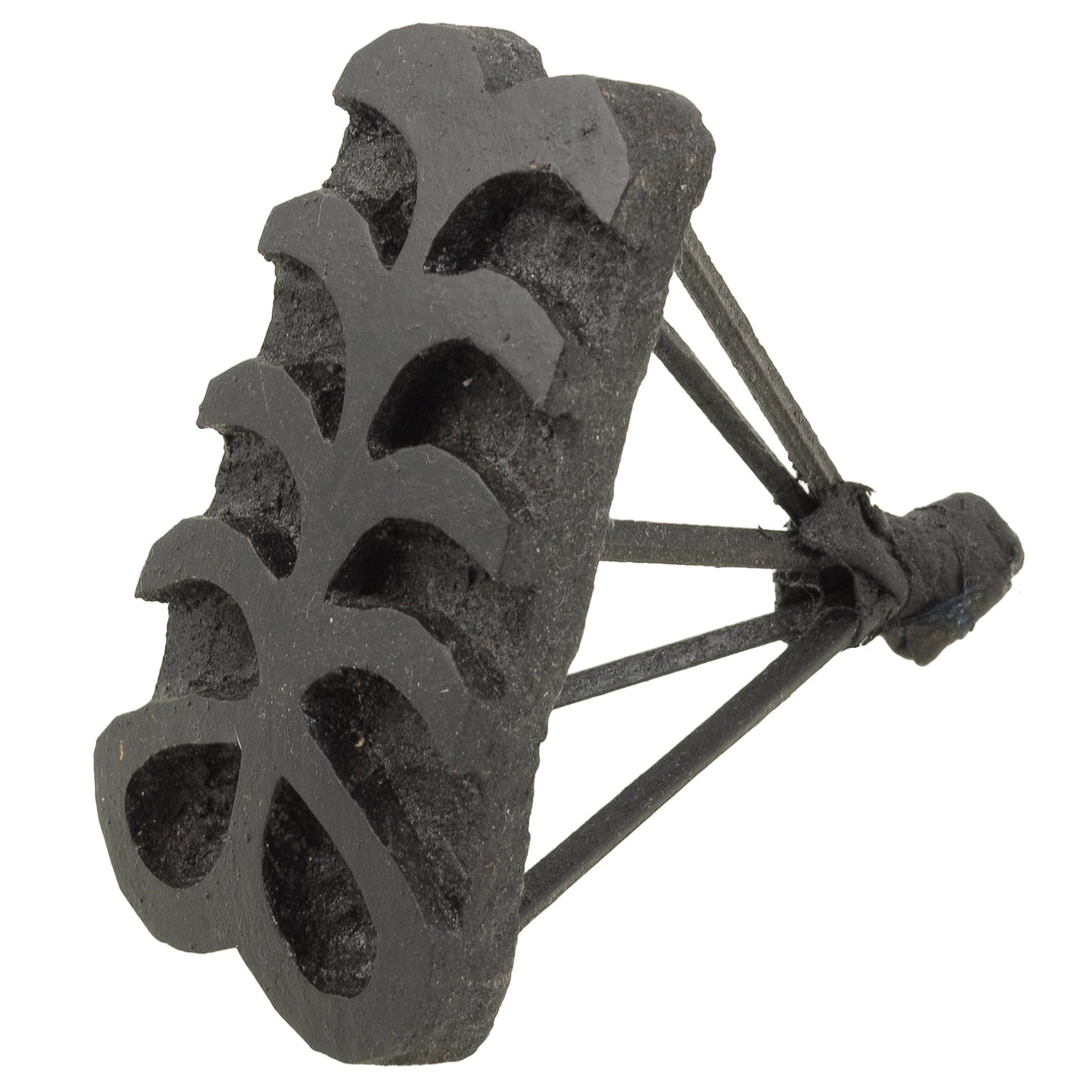 AYA Adinkra Symbol Fern – Authentic Ghana Adinkra Stamp Block