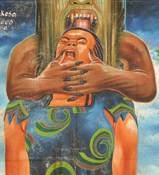 Forest Of Tears Movie Poster 2 - Authentic Hand-Painted Ghanaian Art - alternate view