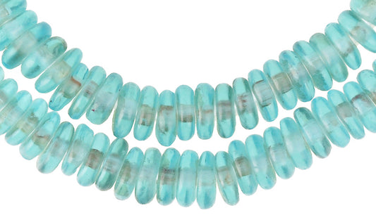 African Trade Beads - Krobo Recycled Glass Ghana Beads (11-13Mm) - alternate view