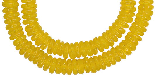 African Trade Beads: Recycled Ghana Glass Beads, 12-13Mm - alternate view