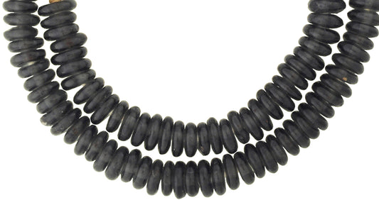 Krobo Recycled Glass Trade Beads - Inspired By Dutch Annular - alternate view