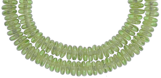 African Trade Beads - Recycled Glass Annular Beads From Ghana - alternate view