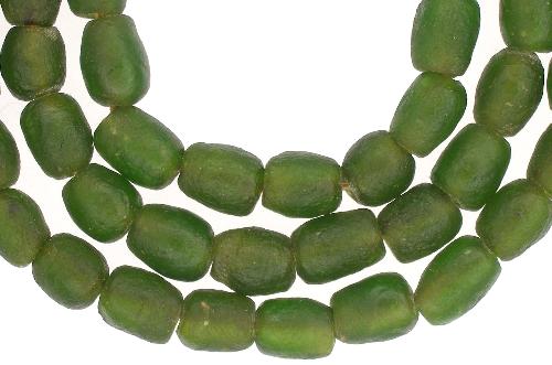 Translucent African Trade Beads - Krobo Recycled Glass Beads 10Mm - alternate view