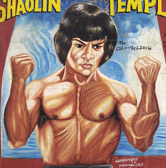 Martial Monks Of Shaolin Temple Movie Poster - Hand-Painted Art - alternate view