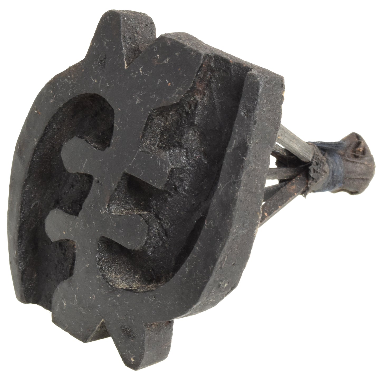 Gye Nyame Adinkra Stamping Block – Authentic Ghana Symbol Stamp