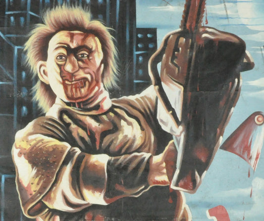 The Evil Dead Movie Poster - Hand-Painted In Ghana - alternate view