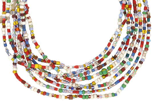 Tiny Vintage Christmas Czech Glass Seed Trade Beads (2-4 Mm) - alternate view