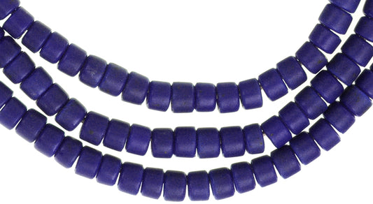 Vintage 6Mm Bohemian Czech Glass Trade Beads Strand - alternate view