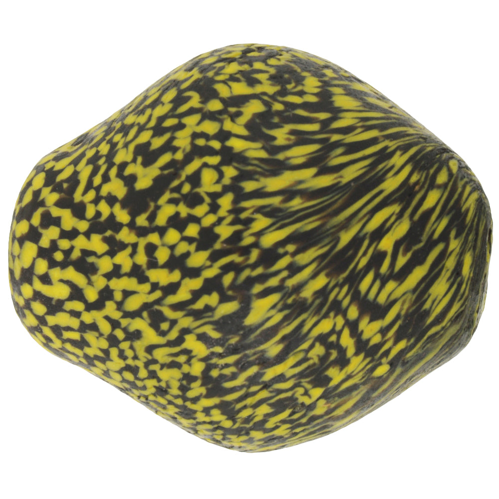 African Trade Beads - Large Recycled Glass Bicone Beads From Ghana