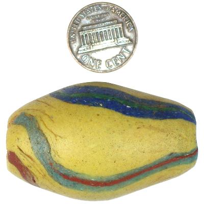 Krobo Imitating Akoso African Powder Glass Trade Beads Sb-17110 - alternate view