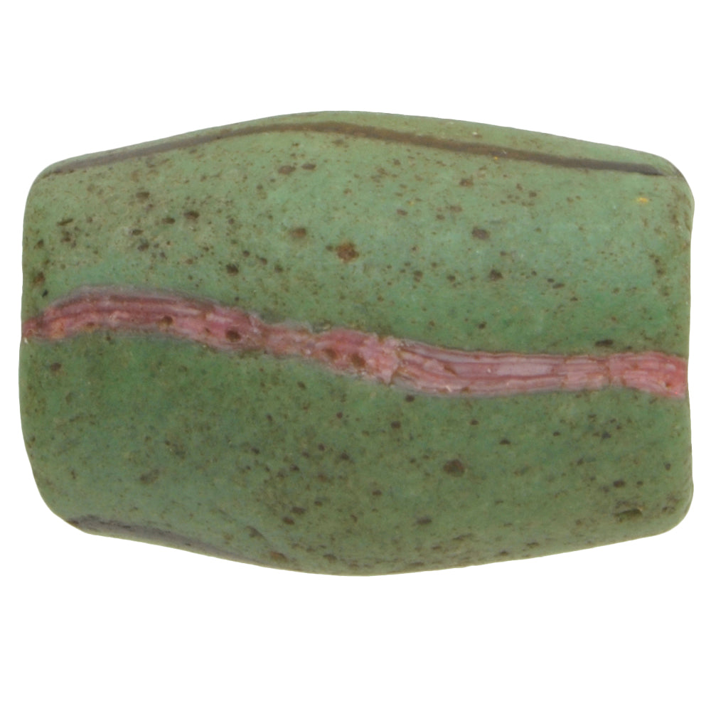 Rare Old Authentic Green Akoso Krobo Powder-Glass Bead – Ghana Trade