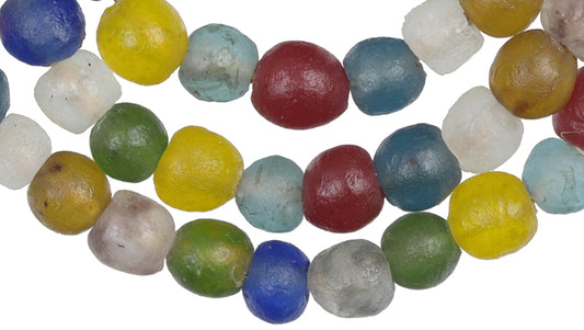 New Krobo Powder Glass Beads Imitating Venetian Trade Beads - alternate view