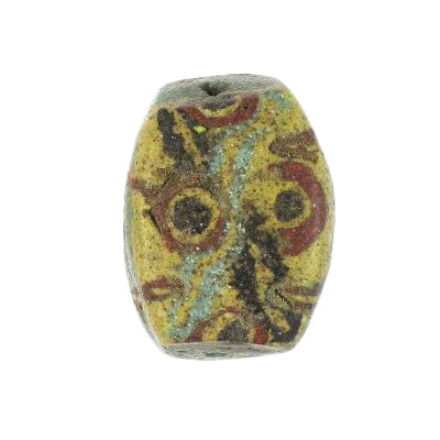 Rare Old African Powder Glass Trade Bead | Ghana Krobo Beads - alternate view