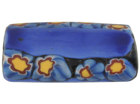 Rare Antique Large Millefiori Venetian Mosaic Glass Trade Bead - alternate view