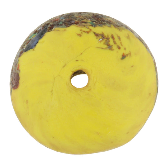 Large African Trade Beads - Recycled Venetian Glass Beads From Ghana - alternate view