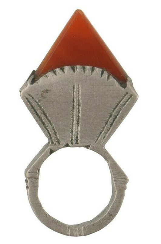 Ethnic Old Tuareg Silver Hair Ornament Jewelry African Mali Niger In-Gall Ethnic - alternate view