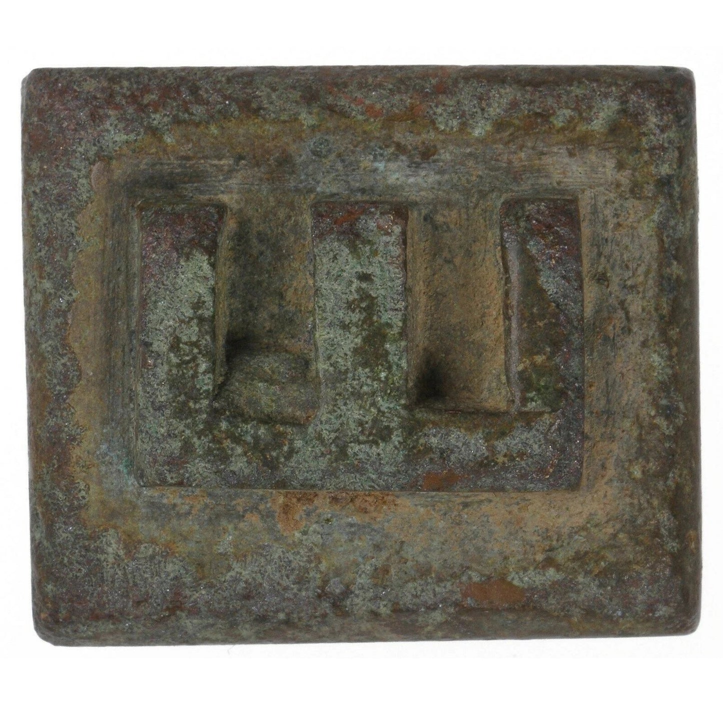 Goldweight African Ghana Ashanti Brass Gold Coast Asante Akan Lost Wax Weight - zoomed-in detail