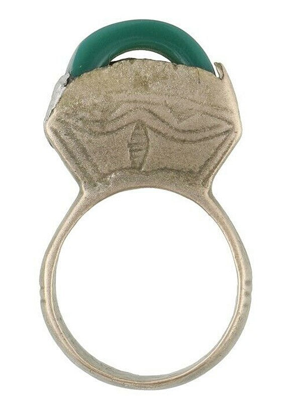 Silver Tuareg Ring West Africa Ethnic Art Jewelry African Mali Niger Nigeria - alternate view
