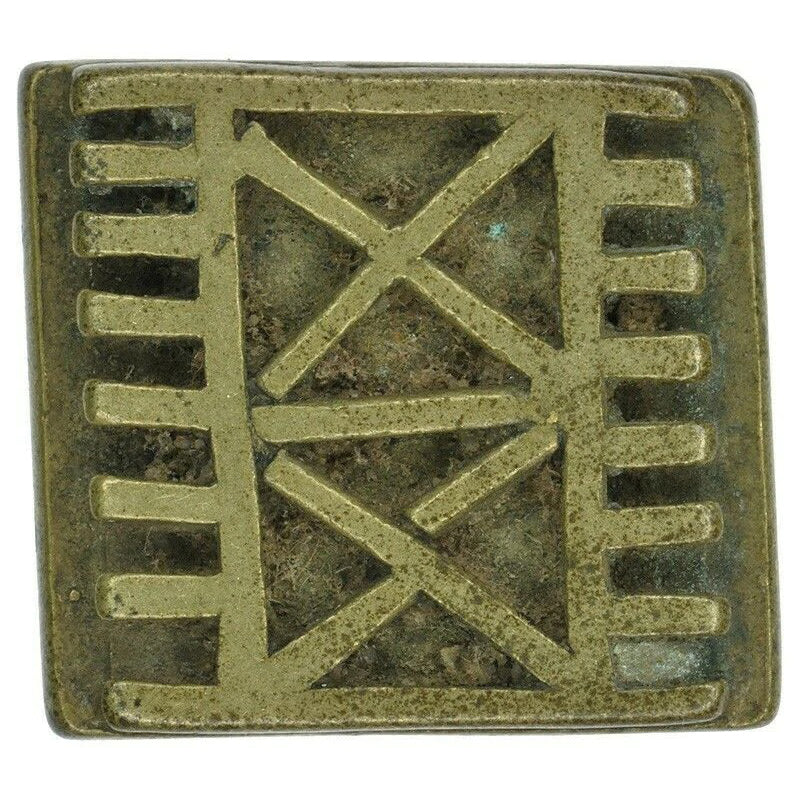 Antique Gold Weight Goldweight African Ghana Ashanti Akan Brass Lost Wax