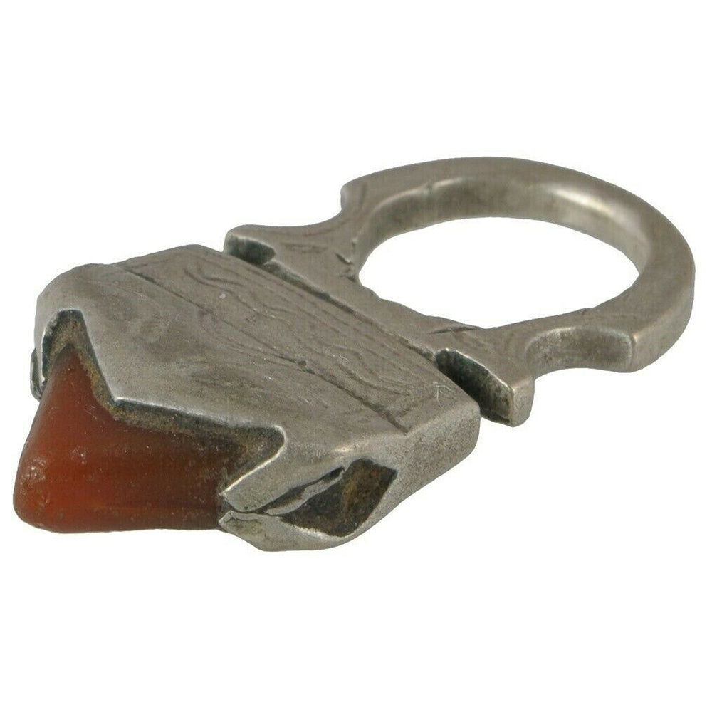 Tuareg Silver Hair Ornament In-Gall Ethnic African Jewelry Niger Mali