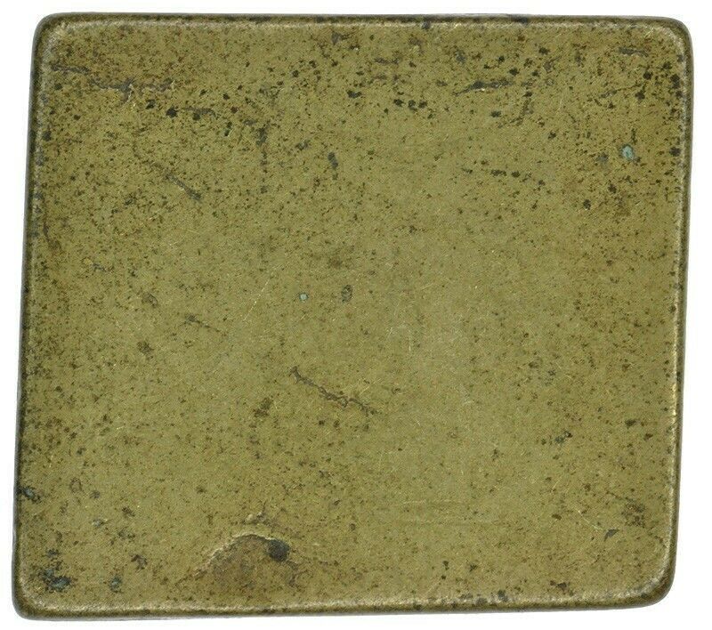 Antique Gold Weight Goldweight African Ghana Ashanti Akan Brass Lost Wax - zoomed-in detail