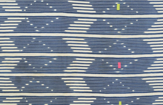 Vintage Handwoven Baule Cloth – Ivory Coast Woman Size (143×106 cm)