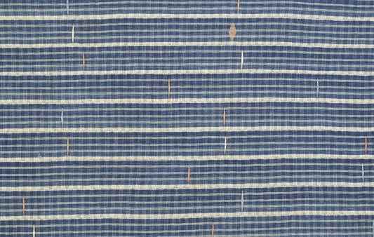 Handwoven Baule Cloth Woman Size – Authentic Ivory Coast Textile