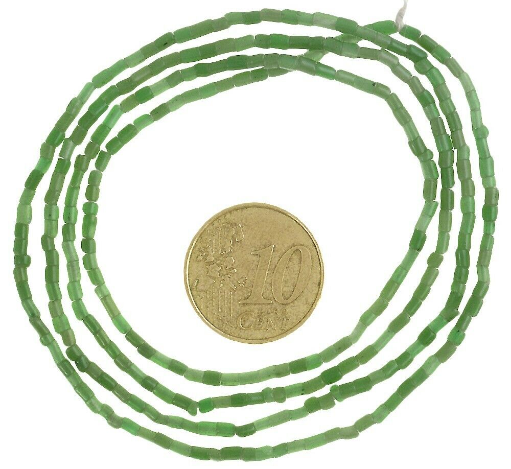 Old Venetian Seed Beads Strand – Tiny 2 mm Trade Beads, Very Good