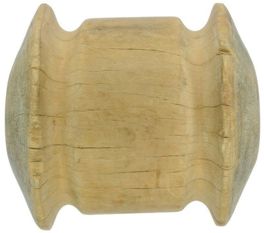 Authentic Tuareg Wooden Pulley – Small Well Support Column 11.8 cm × 10.9 cm