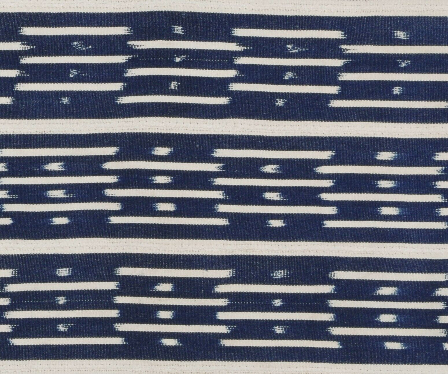 Handwoven Baule Cloth (58″ × 39½″) – Ivory Coast Vintage Textile