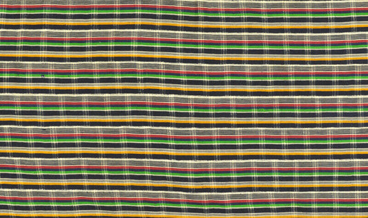 African Hand Woven Cloth Old Textile Fabric Northern Ghana Home Decoration Art - alternate view