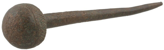 Vintage African Ghana Ashanti Akan Brass Bronze Hair Pin - alternate view