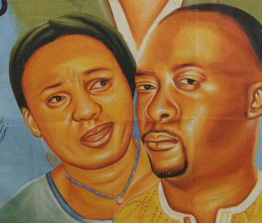 Darkness Of Sorrow 2 Movie Poster - Hand Painted Ghana Art - alternate view