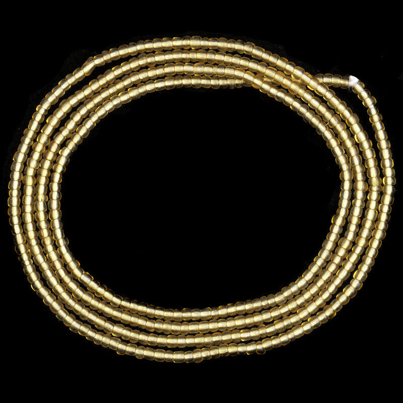 Old Venetian Glass Trade Beads Translucent Tiny Seed Beads Ghana West Africa