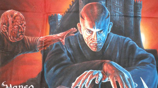 The Pit And The Pendulum" - Authentic Ghana Hand-Painted Poster - alternate view