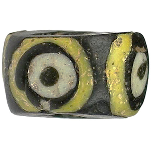 Rare Islamic Period "Eye" Glass Trade Bead, Circa 1100 Ad - alternate view