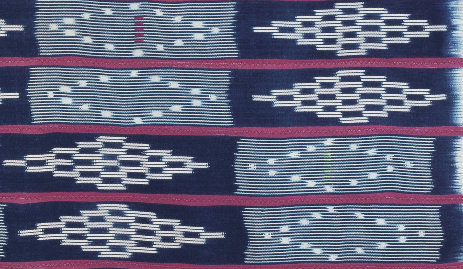 Vintage Handwoven Baule Cloth From Ivory Coast - Bondoukou'S Cultural Heirloom - alternate view