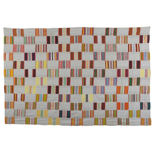 Authentic 1960S-1970S Ewe Kente Cloth From Ghana - A Symbol Of Cultural Heritage