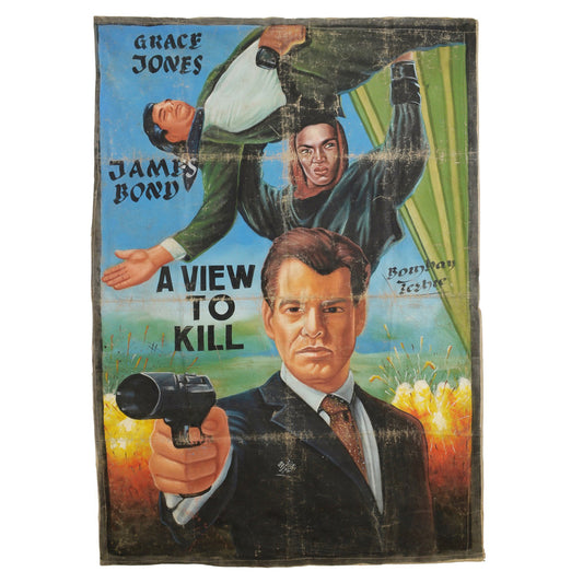 A View To A Kill - James Bond 007 Ghanaian Movie Poster