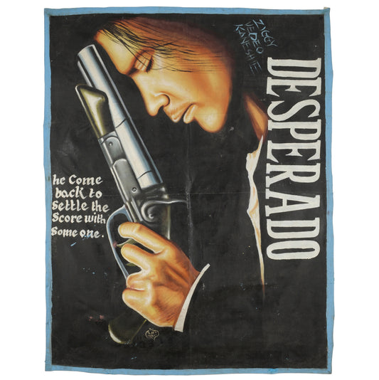 Desperado Ghana Movie Poster - African Cinema Art Decor