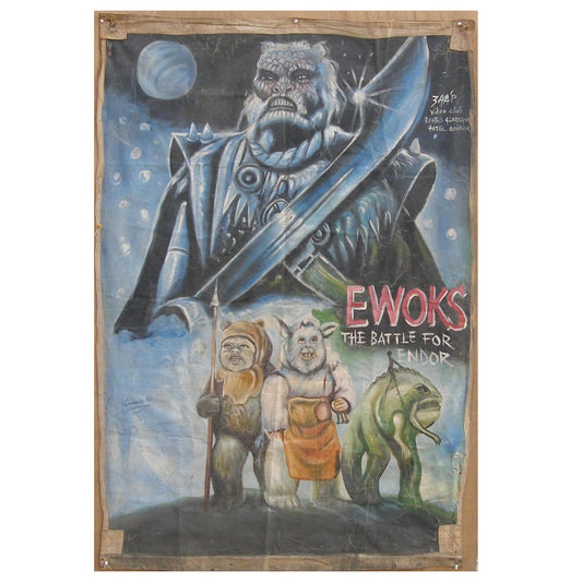 Ewoks The Battle Of Endor Star Wars Movie Poster | Unique Ghana Art