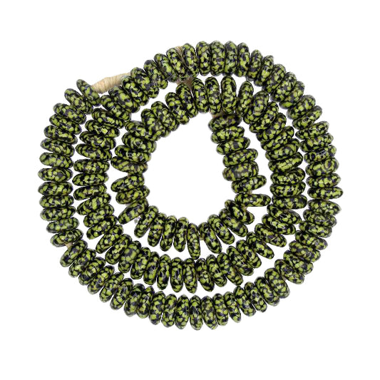 African Trade Beads: Recycled Glass Disks From Krobo, Ghana