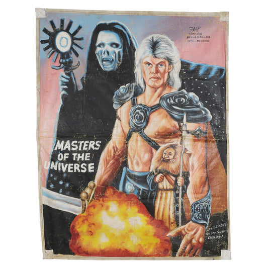 Masters Of The Universe Movie Poster - Hand Painted Ghana Art