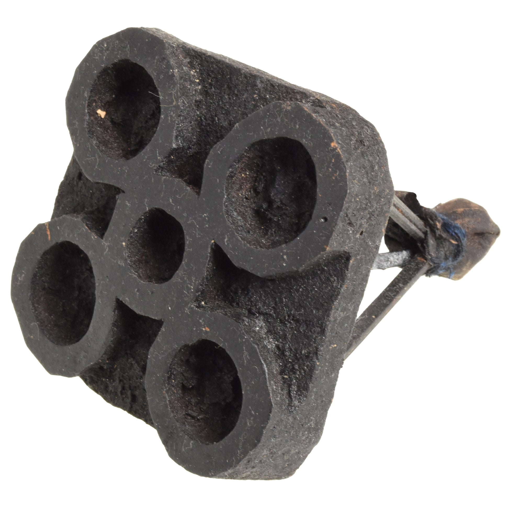 Owu Atwedie Adinkra Stamping Block – Ghana Calabash Symbol Stamp