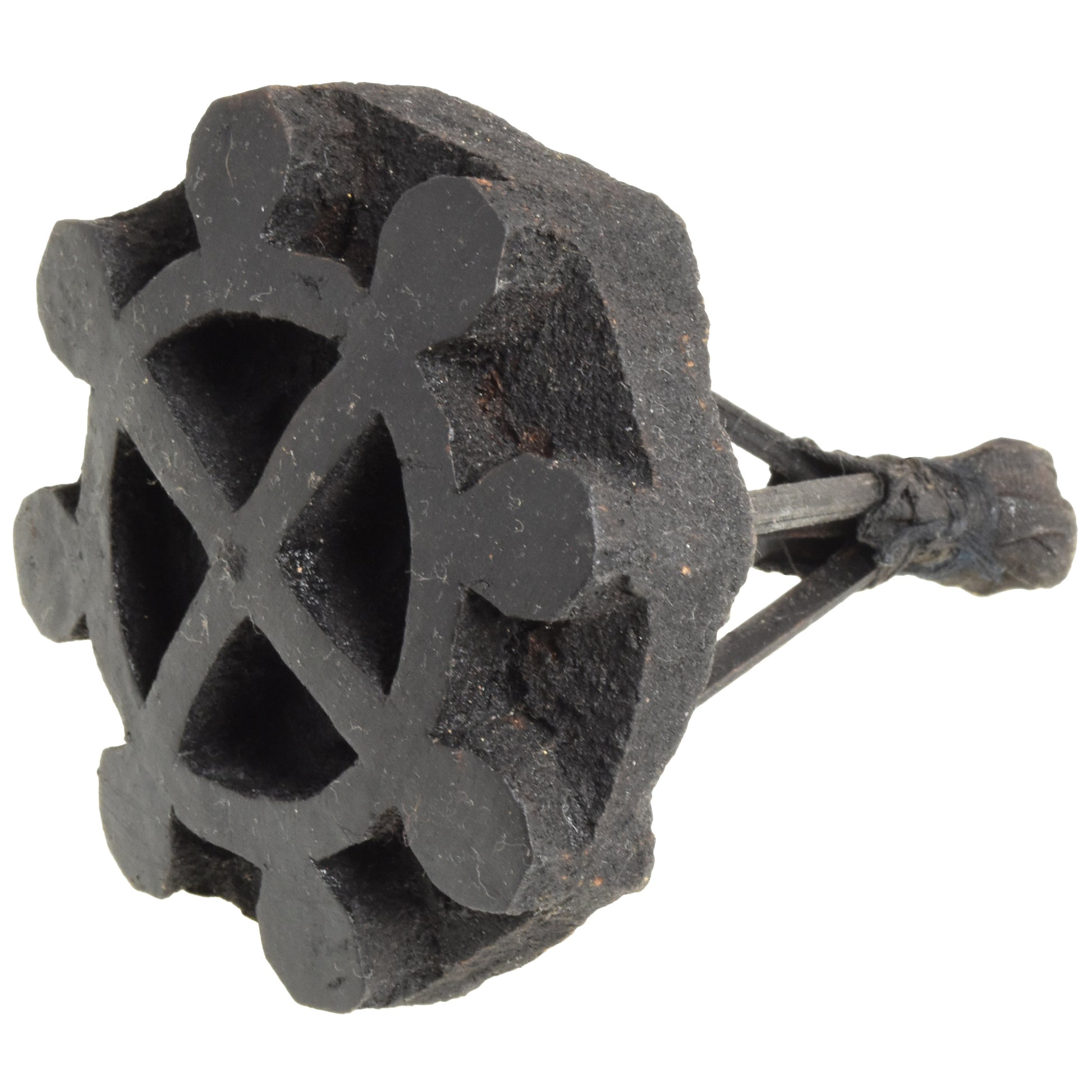 Adinkra Stamping Block “Ohene Aniᴡa” – The King’s Eye Ghana Adinkra Stamp