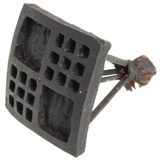 KONTIRE NE AKWAM Adinkra Stamping Block – Elders Council Symbol