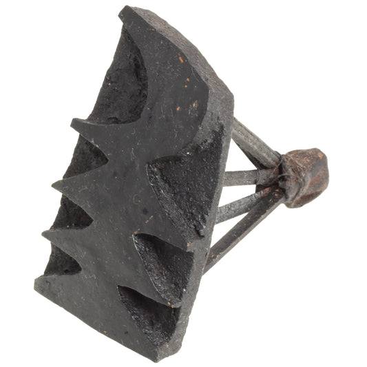 Akoben Adinkra Symbol – War Horn Ghana Adinkra Stamping Block