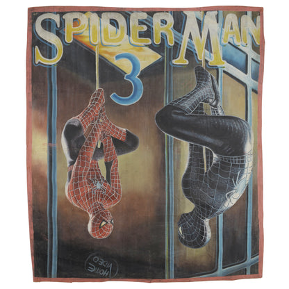 Spider Man 3 Movie Poster - Authentic Hand-Painted Art From Ghana